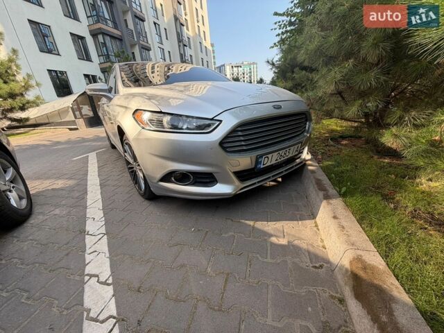Серый Форд Фьюжн, объемом двигателя 1.6 л и пробегом 145 тыс. км за 7200 $, фото 1 на Automoto.ua
