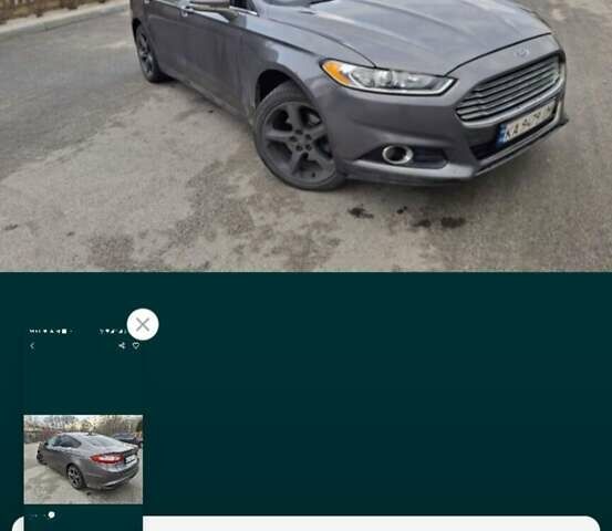 Сірий Форд Фьюжен, об'ємом двигуна 2.49 л та пробігом 200 тис. км за 8200 $, фото 1 на Automoto.ua