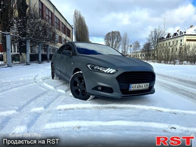 Серый Форд Фьюжн, объемом двигателя 2.5 л и пробегом 136 тыс. км за 10500 $, фото 1 на Automoto.ua