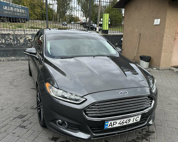 Форд Фьюжн 2015 в Запорожье на Automoto.ua Серый Форд Фьюжн, объемом двигателя 2 л и пробегом 107 тыс. км за 11000 $, фото 1 на Automoto.ua