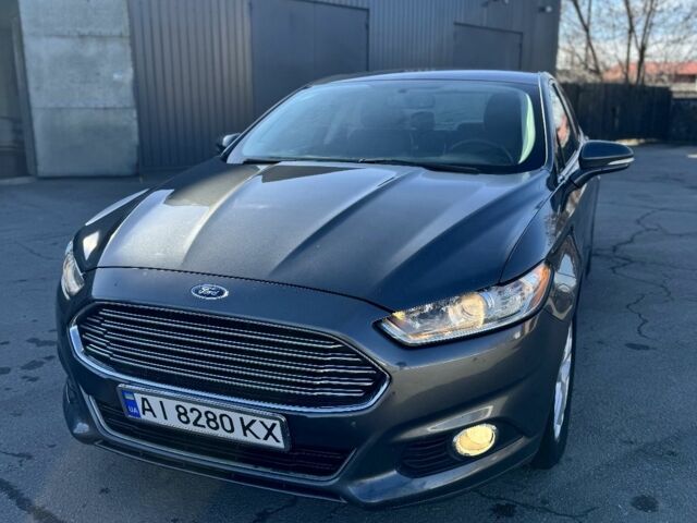 Серый Форд Фьюжн, объемом двигателя 1.5 л и пробегом 100 тыс. км за 11500 $, фото 1 на Automoto.ua