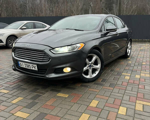 Серый Форд Фьюжн, объемом двигателя 2.5 л и пробегом 211 тыс. км за 9700 $, фото 1 на Automoto.ua