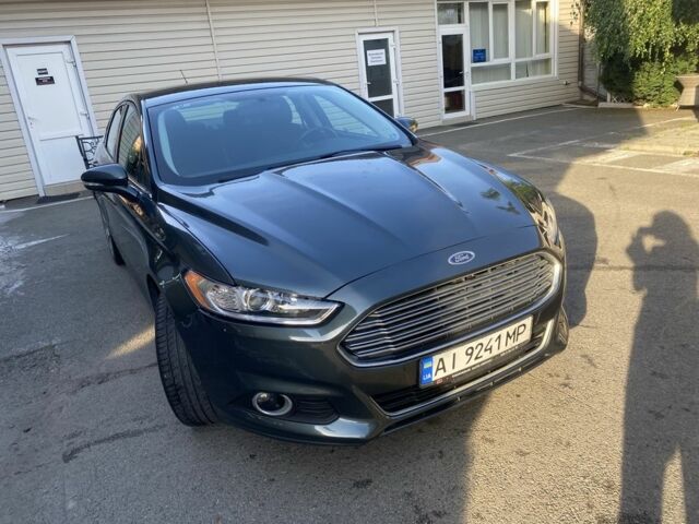 Серый Форд Фьюжн, объемом двигателя 1.5 л и пробегом 94 тыс. км за 9900 $, фото 1 на Automoto.ua