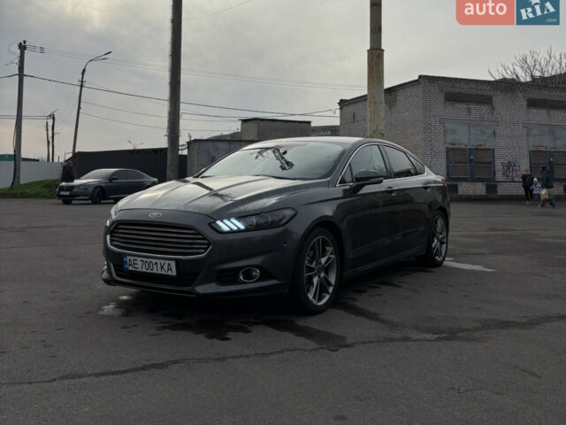 Серый Форд Фьюжн, объемом двигателя 2 л и пробегом 162 тыс. км за 11500 $, фото 1 на Automoto.ua
