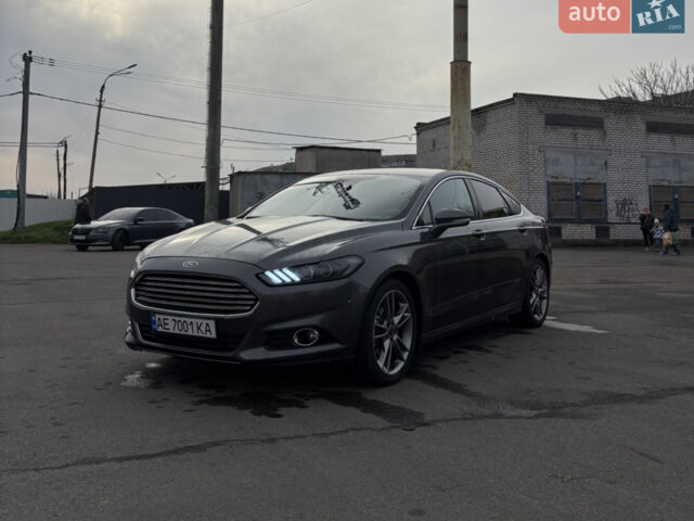 Серый Форд Фьюжн, объемом двигателя 2 л и пробегом 162 тыс. км за 11800 $, фото 1 на Automoto.ua