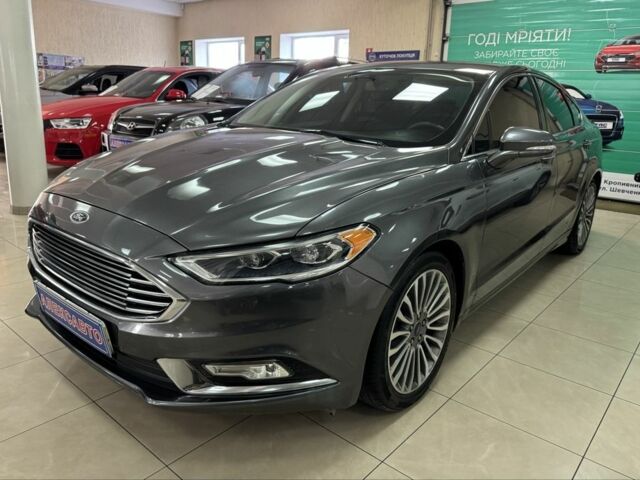 Серый Форд Фьюжн, объемом двигателя 2 л и пробегом 169 тыс. км за 10300 $, фото 1 на Automoto.ua