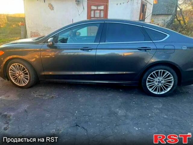Серый Форд Фьюжн, объемом двигателя 2 л и пробегом 216 тыс. км за 12000 $, фото 1 на Automoto.ua