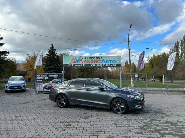 Форд Фьюжн 2017 в Кривом Роге на Automoto.ua Серый Форд Фьюжн, объемом двигателя 2.7 л и пробегом 95 тыс. км за 13500 $, фото 1 на Automoto.ua