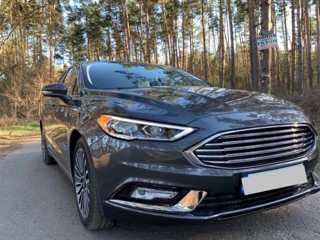 Форд Фьюжн 2018 в Киеве на Automoto.ua Серый Форд Фьюжн, объемом двигателя 2 л и пробегом 61 тыс. км за 12000 $, фото 1 на Automoto.ua