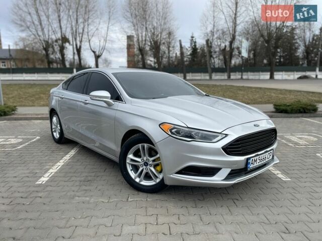 Серый Форд Фьюжн, объемом двигателя 1.5 л и пробегом 106 тыс. км за 12100 $, фото 1 на Automoto.ua