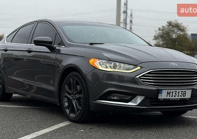 Серый Форд Фьюжн, объемом двигателя 1.5 л и пробегом 112 тыс. км за 13900 $, фото 1 на Automoto.ua