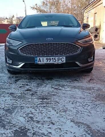 Серый Форд Фьюжн, объемом двигателя 2 л и пробегом 63 тыс. км за 23800 $, фото 1 на Automoto.ua