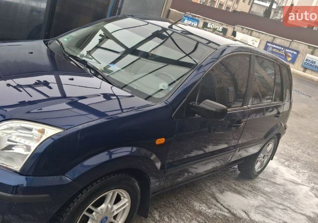 Синий Форд Фьюжн, объемом двигателя 1.4 л и пробегом 237 тыс. км за 4000 $, фото 1 на Automoto.ua