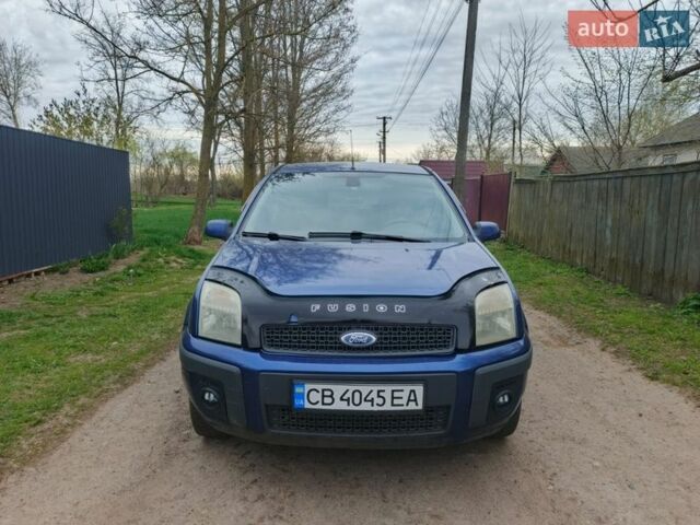 Синий Форд Фьюжн, объемом двигателя 1.4 л и пробегом 278 тыс. км за 3500 $, фото 1 на Automoto.ua