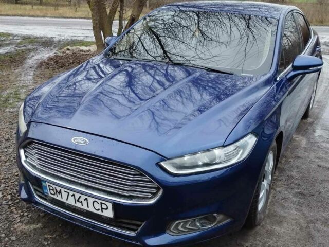 Синий Форд Фьюжн, объемом двигателя 2.5 л и пробегом 316 тыс. км за 10000 $, фото 1 на Automoto.ua