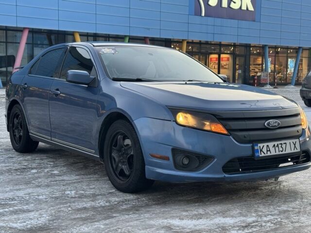 Синий Форд Фьюжн, объемом двигателя 2.5 л и пробегом 290 тыс. км за 4990 $, фото 1 на Automoto.ua