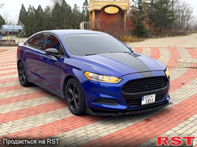 Синий Форд Фьюжн, объемом двигателя 1.6 л и пробегом 200 тыс. км за 7999 $, фото 1 на Automoto.ua