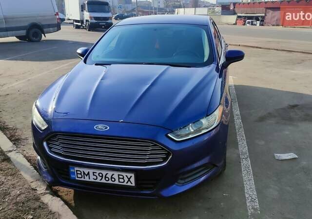 Синий Форд Фьюжн, объемом двигателя 2.49 л и пробегом 200 тыс. км за 7300 $, фото 1 на Automoto.ua