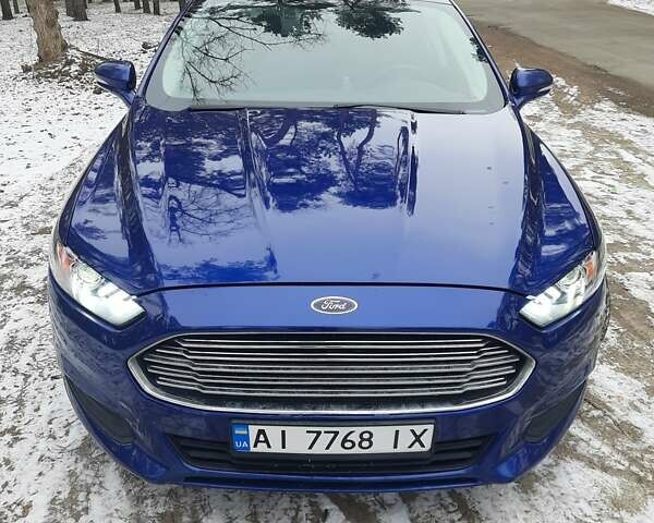 Синій Форд Фьюжен, об'ємом двигуна 2.5 л та пробігом 213 тис. км за 9200 $, фото 1 на Automoto.ua