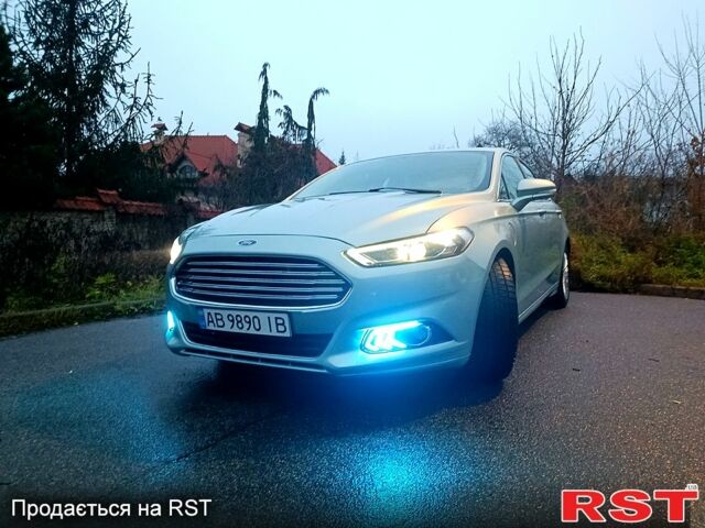 Синий Форд Фьюжн, объемом двигателя 2 л и пробегом 177 тыс. км за 11600 $, фото 1 на Automoto.ua