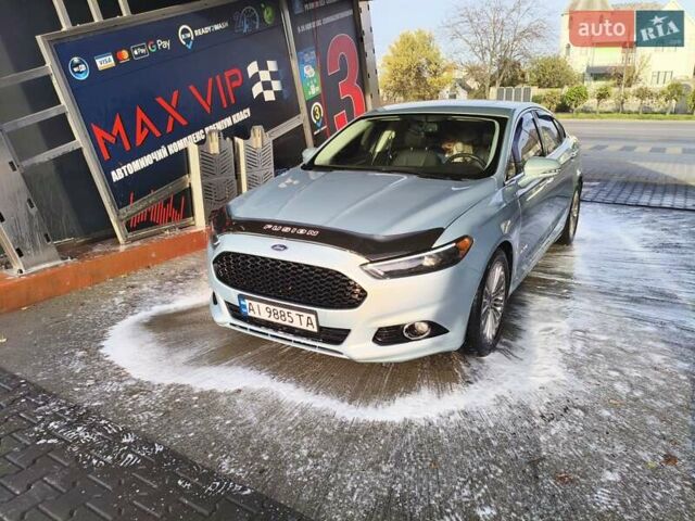 Синий Форд Фьюжн, объемом двигателя 2 л и пробегом 168 тыс. км за 12200 $, фото 1 на Automoto.ua