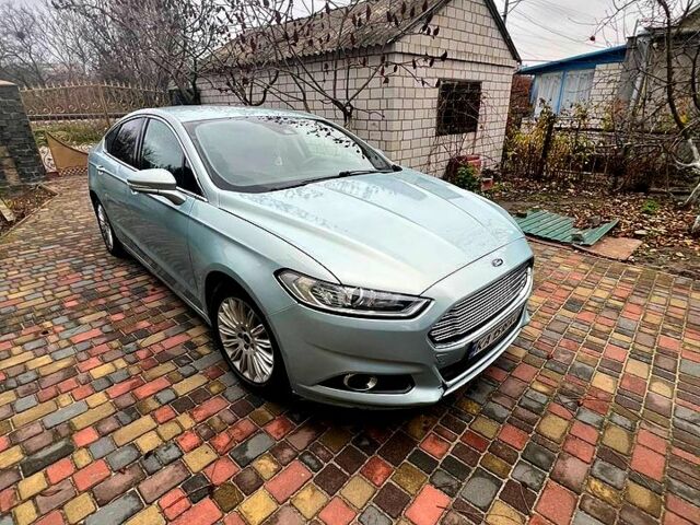 Синій Форд Фьюжен, об'ємом двигуна 2 л та пробігом 200 тис. км за 10700 $, фото 1 на Automoto.ua