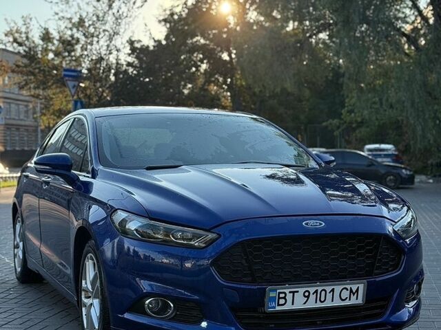 Синий Форд Фьюжн, объемом двигателя 1.6 л и пробегом 168 тыс. км за 8900 $, фото 1 на Automoto.ua