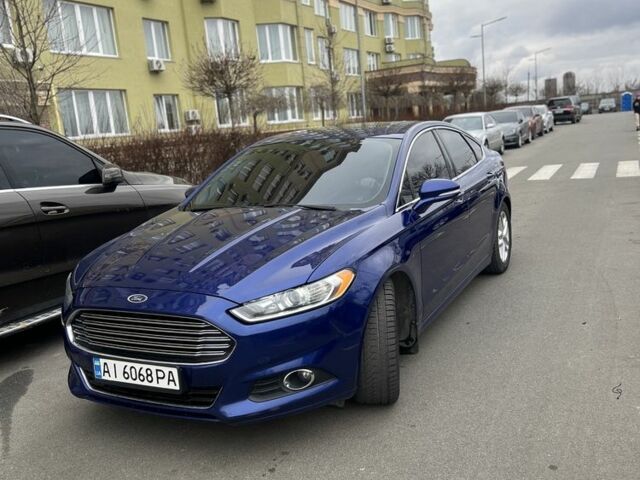 Синий Форд Фьюжн, объемом двигателя 1.6 л и пробегом 216 тыс. км за 8700 $, фото 1 на Automoto.ua