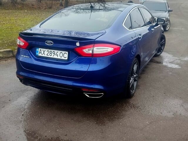 Синій Форд Фьюжен, об'ємом двигуна 2 л та пробігом 24000 тис. км за 8500 $, фото 1 на Automoto.ua