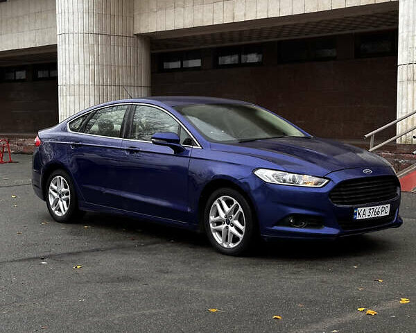 Синий Форд Фьюжн, объемом двигателя 1.5 л и пробегом 159 тыс. км за 9000 $, фото 1 на Automoto.ua