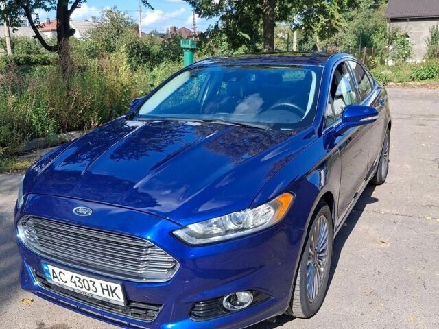 Синій Форд Фьюжен, об'ємом двигуна 2 л та пробігом 186 тис. км за 11200 $, фото 1 на Automoto.ua