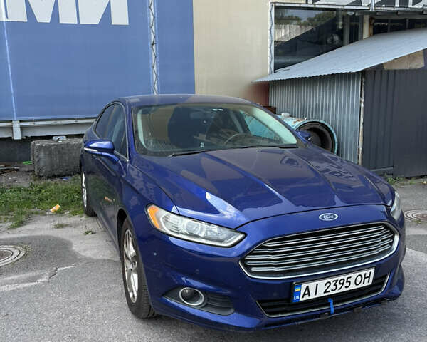 Форд Фьюжн 2013 в Киеве на Automoto.ua Синий Форд Фьюжн, объемом двигателя 1.6 л и пробегом 280 тыс. км за 7800 $, фото 1 на Automoto.ua