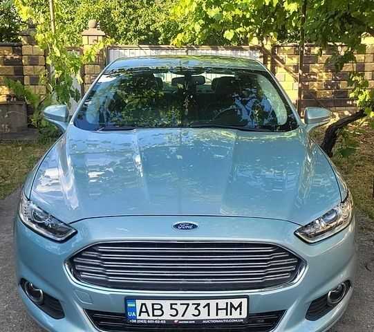 Синий Форд Фьюжн, объемом двигателя 2 л и пробегом 252 тыс. км за 9500 $, фото 1 на Automoto.ua