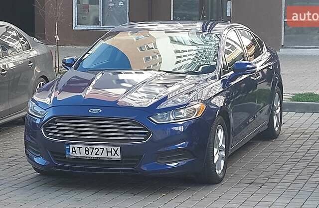Синий Форд Фьюжн, объемом двигателя 2.49 л и пробегом 157 тыс. км за 9750 $, фото 1 на Automoto.ua