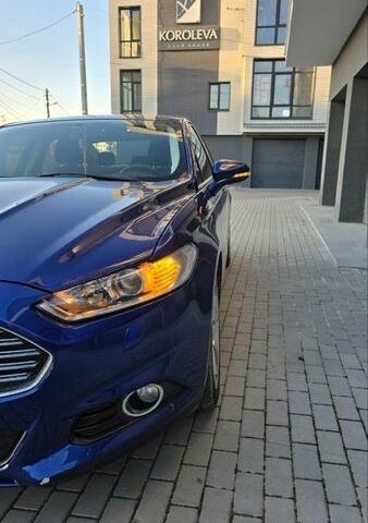 Синий Форд Фьюжн, объемом двигателя 2.49 л и пробегом 126 тыс. км за 10700 $, фото 1 на Automoto.ua