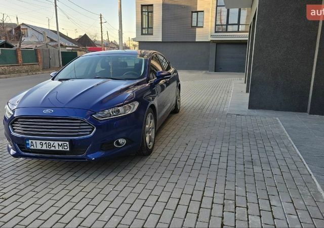 Синий Форд Фьюжн, объемом двигателя 2.49 л и пробегом 126 тыс. км за 9600 $, фото 1 на Automoto.ua