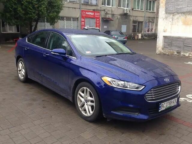 Синий Форд Фьюжн, объемом двигателя 2.5 л и пробегом 85 тыс. км за 13200 $, фото 1 на Automoto.ua