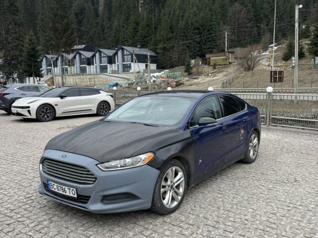 Синий Форд Фьюжн, объемом двигателя 2.5 л и пробегом 260 тыс. км за 5750 $, фото 1 на Automoto.ua