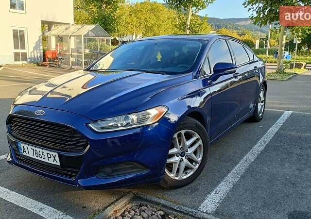 Синий Форд Фьюжн, объемом двигателя 2.49 л и пробегом 230 тыс. км за 7000 $, фото 1 на Automoto.ua