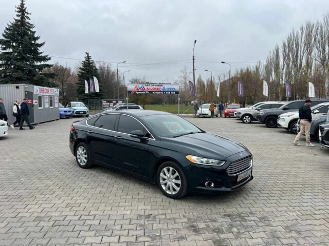 Синий Форд Фьюжн, объемом двигателя 2 л и пробегом 212 тыс. км за 9800 $, фото 1 на Automoto.ua
