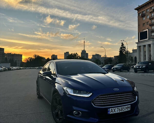 Синий Форд Фьюжн, объемом двигателя 2.5 л и пробегом 237 тыс. км за 8999 $, фото 1 на Automoto.ua