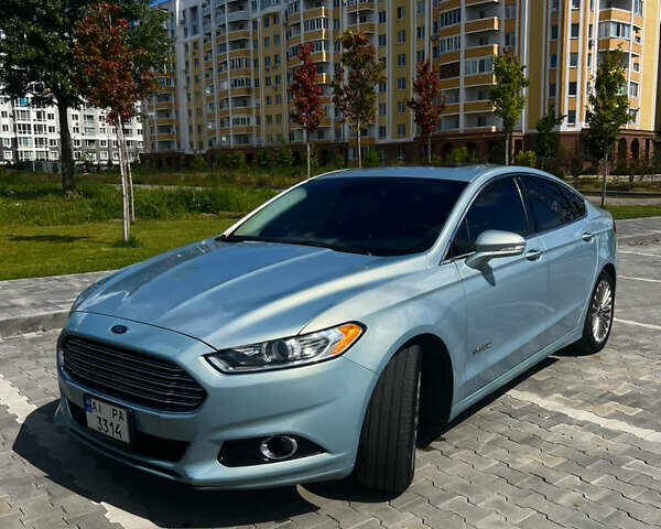 Синий Форд Фьюжн, объемом двигателя 2 л и пробегом 187 тыс. км за 12800 $, фото 1 на Automoto.ua