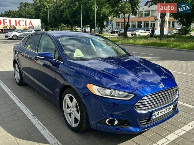 Синий Форд Фьюжн, объемом двигателя 2.5 л и пробегом 192 тыс. км за 9000 $, фото 1 на Automoto.ua