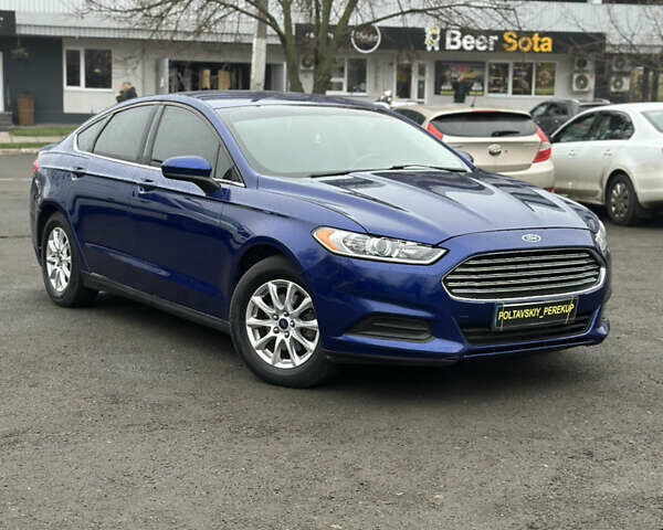 Синий Форд Фьюжн, объемом двигателя 2.49 л и пробегом 222 тыс. км за 8600 $, фото 1 на Automoto.ua