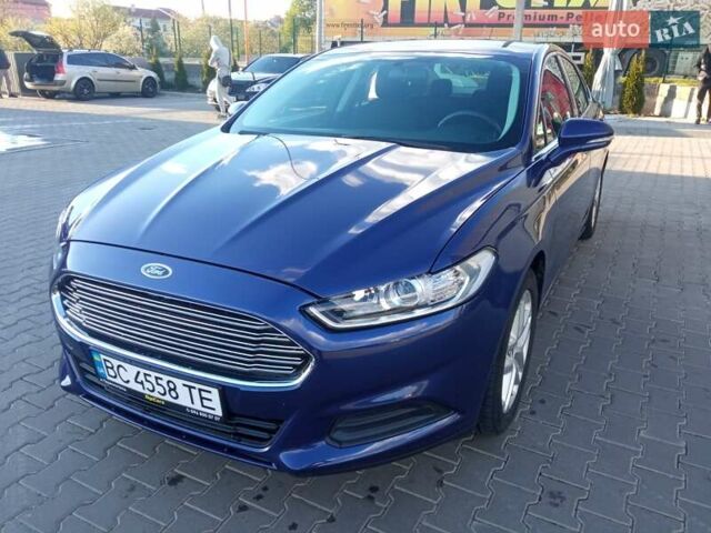 Синій Форд Фьюжен, об'ємом двигуна 2.5 л та пробігом 36 тис. км за 12600 $, фото 1 на Automoto.ua