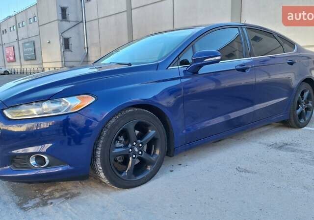 Синий Форд Фьюжн, объемом двигателя 2.49 л и пробегом 166 тыс. км за 10000 $, фото 1 на Automoto.ua