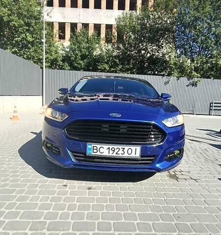 Форд Фьюжен 2015 у Львові на Automoto.ua Синій Форд Фьюжен, об'ємом двигуна 2.49 л та пробігом 118 тис. км за 11000 $, фото 1 на Automoto.ua