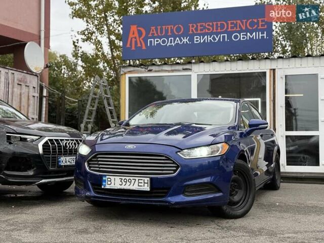 Синий Форд Фьюжн, объемом двигателя 2.5 л и пробегом 240 тыс. км за 7200 $, фото 1 на Automoto.ua