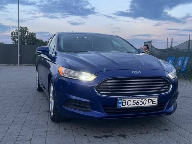 Синий Форд Фьюжн, объемом двигателя 2.49 л и пробегом 200 тыс. км за 9800 $, фото 1 на Automoto.ua