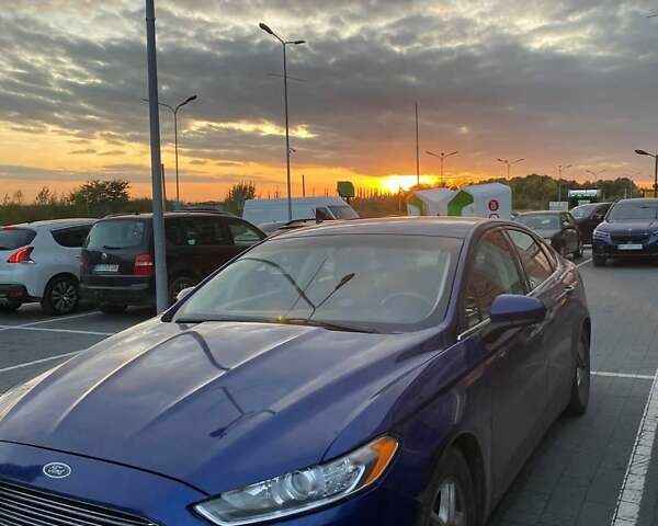 Синий Форд Фьюжн, объемом двигателя 2.5 л и пробегом 174 тыс. км за 10200 $, фото 1 на Automoto.ua